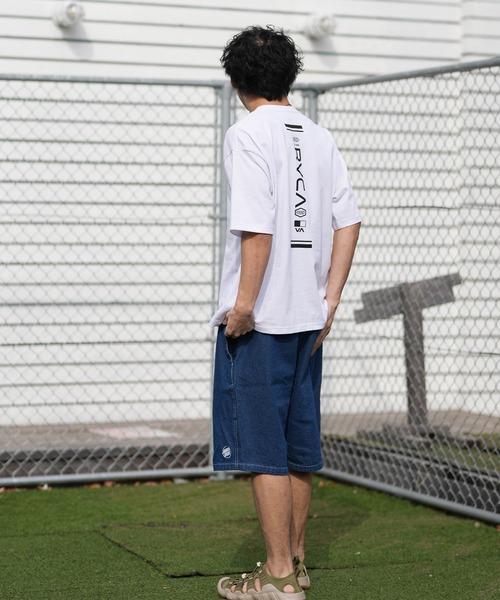 RVCA(ルーカ)の「【ムラサキスポーツ限定】RVCA/ルーカ 半袖 Tシャツ BALANCE HEX LINE ST BG041P05(Tシャツ/カットソー・メンズ・ブラック/ホワイト/スミクロ・S/L/M)」の7枚目の写真