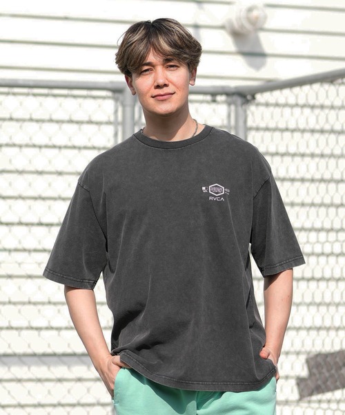 RVCA(ルーカ)の「【ムラサキスポーツ限定】RVCA/ルーカ 半袖 Tシャツ BALANCE HEX LINE ST BG041P05(Tシャツ/カットソー・メンズ・ブラック/ホワイト/スミクロ・S/L/M)」の12枚目の写真