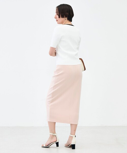 NOLLEY’S Sophi（ノーリーズソフィ）の「《アンサンブル対応》《手洗い可能》マルチファンクション5分袖プルオーバー（ニット/セーター・レディース・ラベンダー/ベージュ/クリーム/ホワイト・38/36）」の17枚目の写真