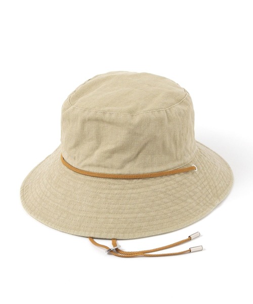 GEORGE'S（ジョージズ）の「ヘリンボーンハット（ハット・レディース・ブラック/ベージュ・FREE）」の2枚目の写真