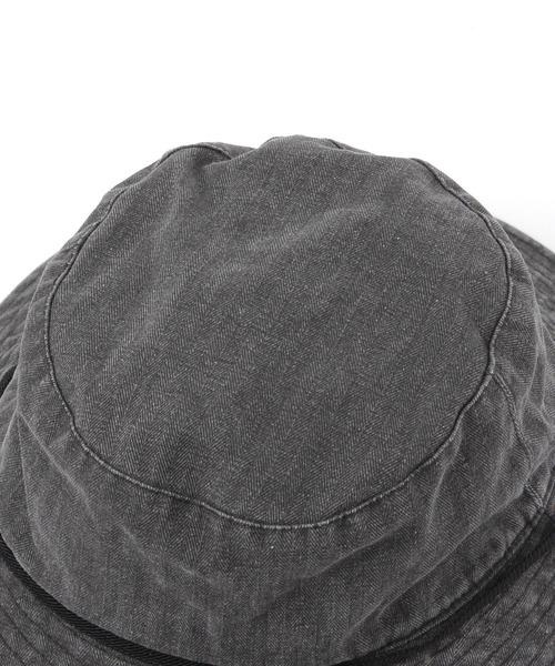GEORGE'S（ジョージズ）の「ヘリンボーンハット（ハット・レディース・ブラック/ベージュ・FREE）」の7枚目の写真