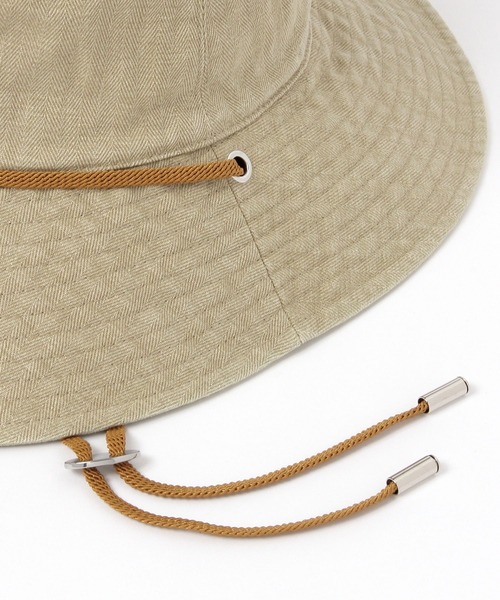 GEORGE'S（ジョージズ）の「ヘリンボーンハット（ハット・レディース・ブラック/ベージュ・FREE）」の12枚目の写真