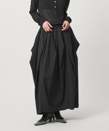 AEWEN MATOPH | ＜AEWEN MATOPH＞ナイロンタックコクーンスカート ‐ ウォッシャブル ‐(スカート)