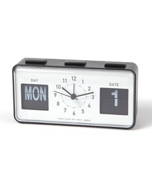 LAKOLE（ラコレ）の「バタバタ時を刻むフリップカレンダー付卓上時計 / 639869（置時計）」