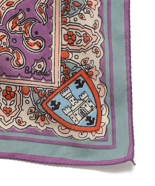 SHIPS（シップス）の「BINDU:ワイト MAP スカーフ（マフラー・レディース・ラベンダー・ONE SIZE）」の2枚目の写真