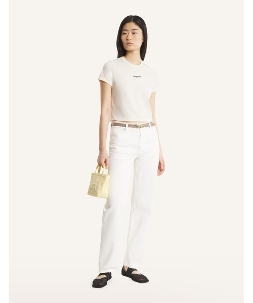 Maison Kitsune(メゾンキツネ)の「MAISON KITSUNE PARIS BABY TEE-SHIRT(Tシャツ/カットソー・レディース・ブラック/ベージュ・XS/S/M/L/XL)」の9枚目の写真