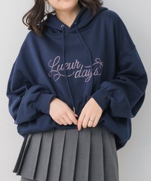 ems excite（エムズエキサイト）の「ビジューロゴBIGフーディー（パーカー）」