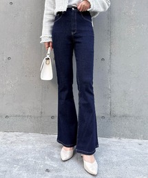 INGNI SOELA（イングソエラ）の「【INGNI　SOELA】フレアデニムパンツ／WEB限定（デニムパンツ）」