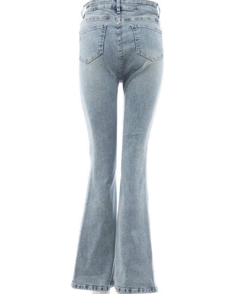 INGNI SOELA（イングソエラ）の「【INGNI　SOELA】美脚ストレッチフレアデニムパンツ／WEB限定（デニムパンツ・レディース・ブルー/インディゴブルー/ブラック・S/M）」の14枚目の写真