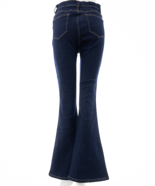 INGNI SOELA（イングソエラ）の「【INGNI　SOELA】美脚ストレッチフレアデニムパンツ／WEB限定（デニムパンツ・レディース・ブルー/インディゴブルー/ブラック・S/M）」の12枚目の写真