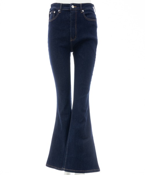 INGNI SOELA（イングソエラ）の「【INGNI　SOELA】美脚ストレッチフレアデニムパンツ／WEB限定（デニムパンツ・レディース・ブルー/インディゴブルー/ブラック・S/M）」の11枚目の写真