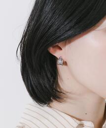 SMELLY | ステンレスウェーブメタルピアス(ピアス（両耳用）)