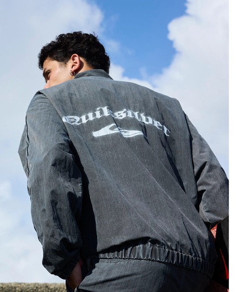 Quiksilver（クイックシルバー）の「QUIKSILVER メンズ/ユニセックス SURF SK8 JACKET フルジップジャケット ルーズフィット<MERCURY COLLECTION> 【2026年春夏モデル】/クイックシルバーナイロンブルゾン（ブルゾン・メンズ・ブラック/インディゴブルー・LARGE/MEDIUM/X-LARGE）」の15枚目の写真