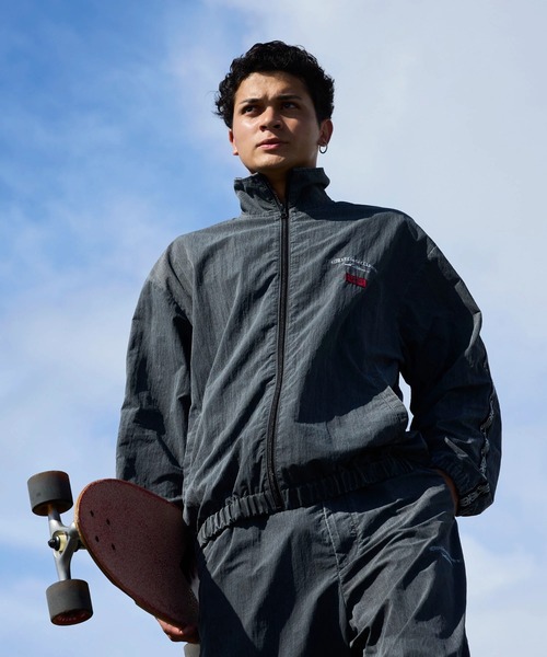 Quiksilver（クイックシルバー）の「QUIKSILVER メンズ/ユニセックス SURF SK8 JACKET フルジップジャケット ルーズフィット<MERCURY COLLECTION> 【2026年春夏モデル】/クイックシルバーナイロンブルゾン（ブルゾン・メンズ・ブラック/インディゴブルー・LARGE/MEDIUM/X-LARGE）」の17枚目の写真