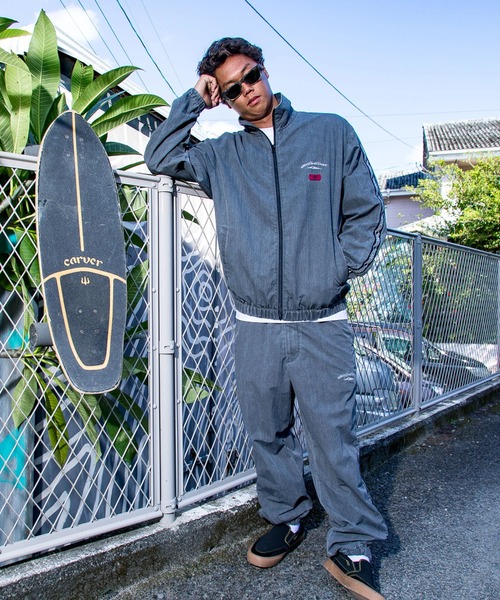 Quiksilver（クイックシルバー）の「QUIKSILVER メンズ/ユニセックス SURF SK8 JACKET フルジップジャケット ルーズフィット<MERCURY COLLECTION> 【2026年春夏モデル】/クイックシルバーナイロンブルゾン（ブルゾン・メンズ・ブラック/インディゴブルー・LARGE/MEDIUM/X-LARGE）」の3枚目の写真