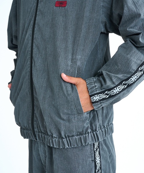 Quiksilver（クイックシルバー）の「QUIKSILVER メンズ/ユニセックス SURF SK8 JACKET フルジップジャケット ルーズフィット<MERCURY COLLECTION> 【2026年春夏モデル】/クイックシルバーナイロンブルゾン（ブルゾン・メンズ・ブラック/インディゴブルー・LARGE/MEDIUM/X-LARGE）」の10枚目の写真