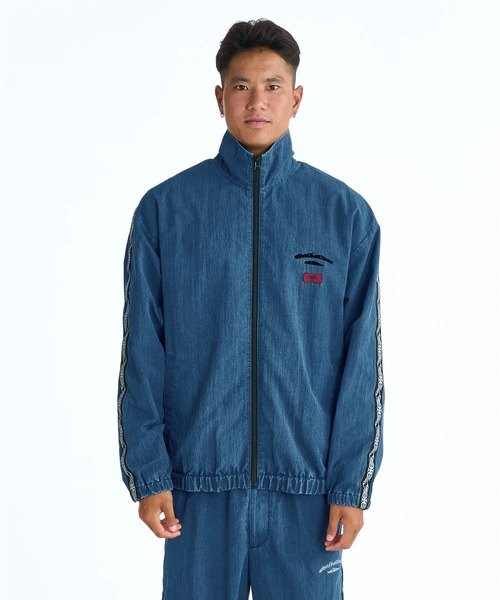 Quiksilver（クイックシルバー）の「QUIKSILVER メンズ/ユニセックス SURF SK8 JACKET フルジップジャケット ルーズフィット<MERCURY COLLECTION> 【2026年春夏モデル】/クイックシルバーナイロンブルゾン（ブルゾン・メンズ・ブラック/インディゴブルー・LARGE/MEDIUM/X-LARGE）」の12枚目の写真
