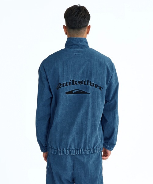 Quiksilver（クイックシルバー）の「QUIKSILVER メンズ/ユニセックス SURF SK8 JACKET フルジップジャケット ルーズフィット<MERCURY COLLECTION> 【2026年春夏モデル】/クイックシルバーナイロンブルゾン（ブルゾン・メンズ・ブラック/インディゴブルー・LARGE/MEDIUM/X-LARGE）」の13枚目の写真