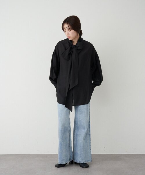 SHENERY（シーナリー）の「ainode ﾌﾚｱﾃﾞﾆﾑ（デニムパンツ・レディース・インディゴブルー/ブルー・SMALL/MEDIUM）」の4枚目の写真