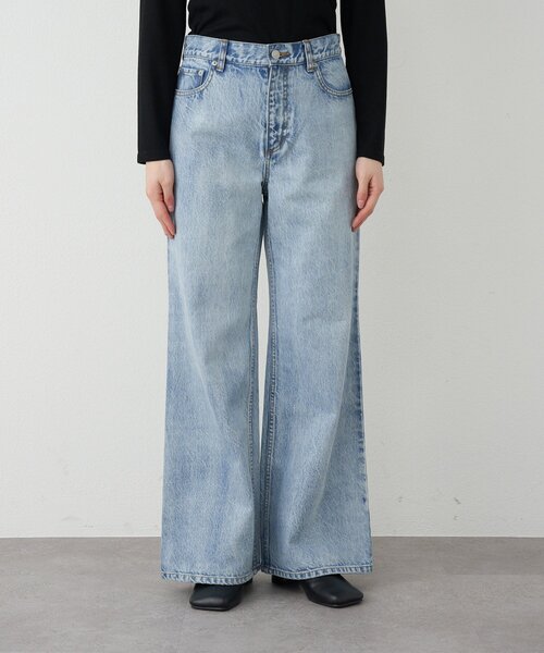 SHENERY（シーナリー）の「ainode ﾌﾚｱﾃﾞﾆﾑ（デニムパンツ・レディース・インディゴブルー/ブルー・SMALL/MEDIUM）」の12枚目の写真