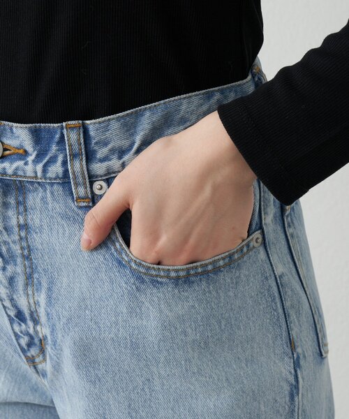 SHENERY（シーナリー）の「ainode ﾌﾚｱﾃﾞﾆﾑ（デニムパンツ・レディース・インディゴブルー/ブルー・SMALL/MEDIUM）」の16枚目の写真