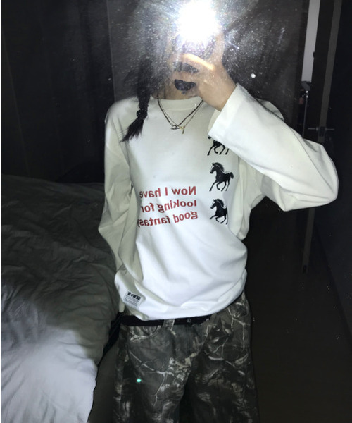 SEW-B(ソービー)の「オーバーサイズLOOK長袖Tシャツ(Tシャツ/カットソー・レディース・その他・FREE)」の5枚目の写真
