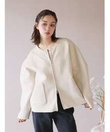 fifth | ニットジップジャケット(テーラードジャケット)