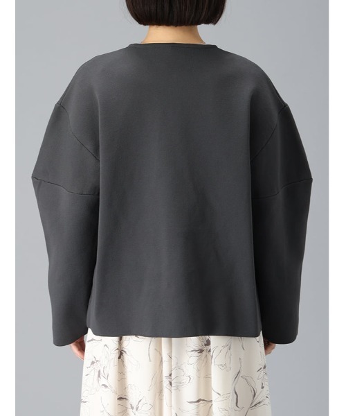 fifth（フィフス）の「ニットジップジャケット（テーラードジャケット・レディース・チャコールグレー/ベージュ・M）」の21枚目の写真