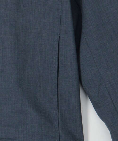 NOLLEY'S LIGHT(ノーリーズライト)の「シックアンドシン ナチュラルストレッチ シングルライダース(ライダースジャケット・メンズ・ネイビー/グレイッシュブルー/グレイッシュベージュ・L/M)」の14枚目の写真