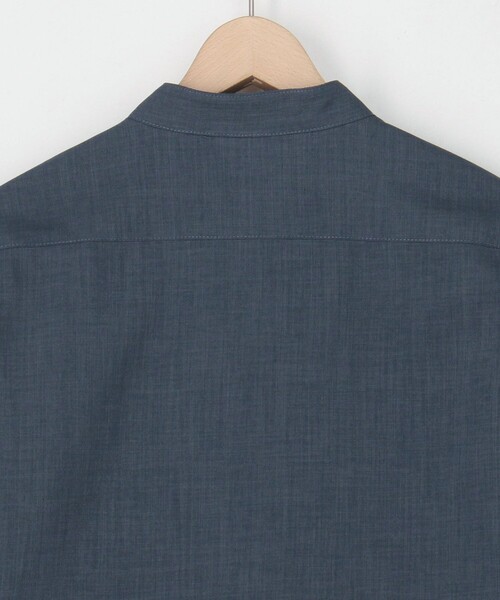 NOLLEY'S LIGHT(ノーリーズライト)の「シックアンドシン ナチュラルストレッチ シングルライダース(ライダースジャケット・メンズ・ネイビー/グレイッシュブルー/グレイッシュベージュ・L/M)」の19枚目の写真