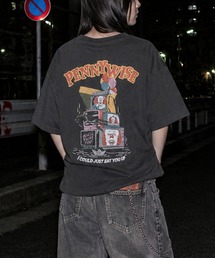 【15】〔IT/イット〕 ペニーワイズ アソートプリント ユーズドライク半袖Tシャツ