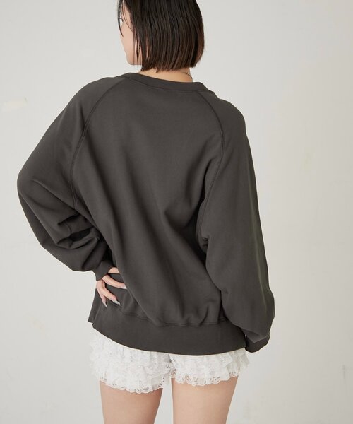 Sourcream（サワークリーム）の「【Sourcream】リメイクスタッズスウェット（スウェット・メンズ・チャコールグレー/ライトグレー/ピンク・FREE）」の12枚目の写真