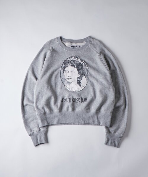 Sourcream（サワークリーム）の「【Sourcream】リメイクスタッズスウェット（スウェット・メンズ・チャコールグレー/ライトグレー/ピンク・FREE）」の15枚目の写真