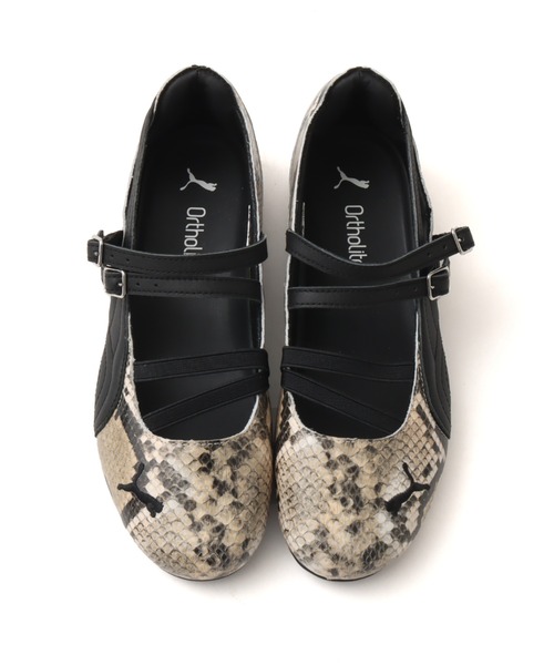 PUMA(プーマ)の「PUMA SPEEDCAT BALLET SNAKE WNS / プーマ スピードキャット バレエ スネーク ウィメンズ(スニーカー・レディース・ブラック・23.5cm/23.0cm/22.5cm/24.5cm/25.0cm/24.0cm)」の1枚目の写真