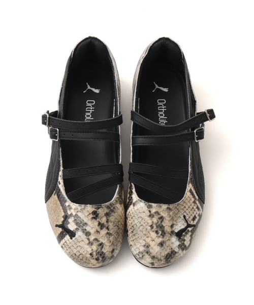 PUMA(プーマ)の「PUMA SPEEDCAT BALLET SNAKE WNS / プーマ スピードキャット バレエ スネーク ウィメンズ(スニーカー・レディース・ブラック・23.5cm/23.0cm/22.5cm/24.5cm/25.0cm/24.0cm)」の3枚目の写真