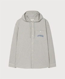COVERNAT | ARCH LOGO HOODED CHECK SHIRT(シャツ/ブラウス)