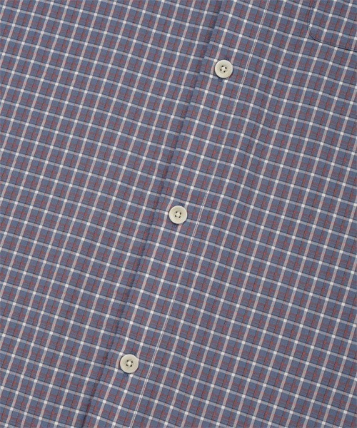 COVERNAT（カバーナット）の「ARCH LOGO HOODED CHECK SHIRT（シャツ/ブラウス・メンズ・ブルー/ベージュ・X-LARGE/LARGE/MEDIUM/SMALL）」の19枚目の写真