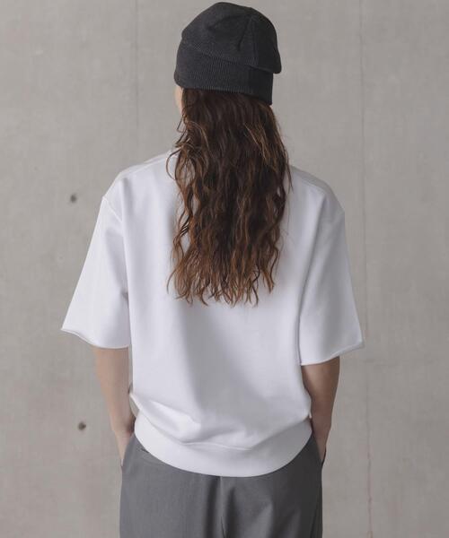URBAN RESEARCH Sonny Label（アーバンリサーチサニーレーベル）の「『別注』CHAMPION×Sonny Label　ロゴスウェットTシャツ（スウェット・レディース・ホワイト系その他/ホワイト/ブルー/ネイビー・LARGE/MEDIUM）」の8枚目の写真