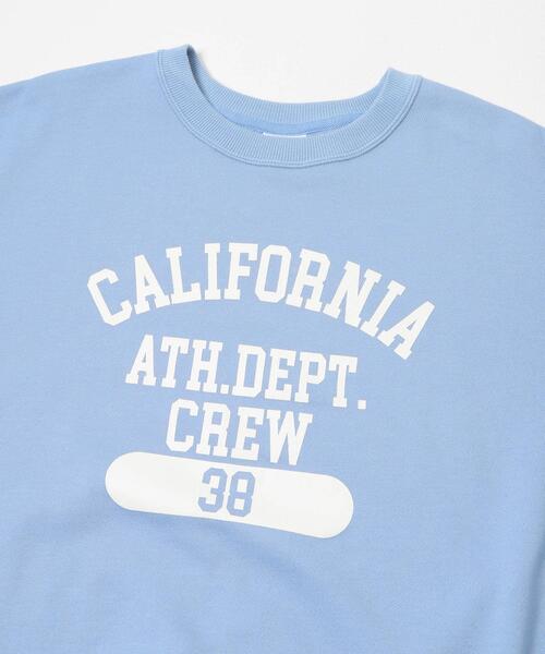 URBAN RESEARCH Sonny Label（アーバンリサーチサニーレーベル）の「『別注』CHAMPION×Sonny Label　ロゴスウェットTシャツ（スウェット・レディース・ホワイト系その他/ホワイト/ブルー/ネイビー・LARGE/MEDIUM）」の22枚目の写真