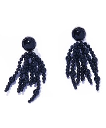 【IRIS 47】tarantella onyx earring/タランテラ オニキス イヤリング BO248
