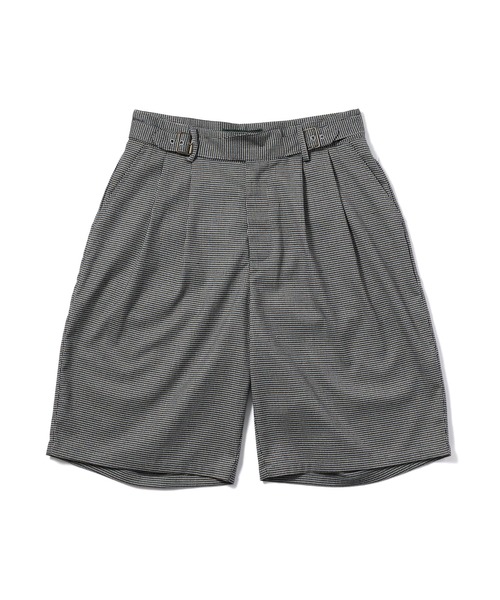 Noen(ノエン)の「ワイドフィットグルカショーツ(その他パンツ・メンズ・ブラック/ハウンドトゥース・LARGE/MEDIUM)」の16枚目の写真
