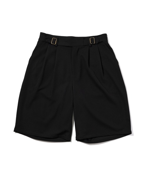 Noen(ノエン)の「ワイドフィットグルカショーツ(その他パンツ・メンズ・ブラック/ハウンドトゥース・LARGE/MEDIUM)」の9枚目の写真