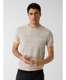 LUDO Stitched Stripes Sweater ニット サマーニット