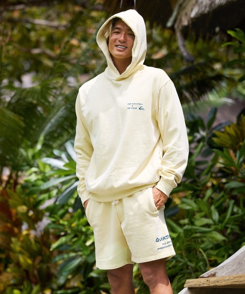 Quiksilver(クイックシルバー)の「QUIKSILVER メンズ PG HAND DRAWN SWEAT SHORTS ショートパンツ 【2026年春夏モデル】/スウェットショートパンツ(スウェットパンツ・メンズ・ベージュ/ブラック/イエロー・MEDIUM/X-LARGE/LARGE)」の16枚目の写真