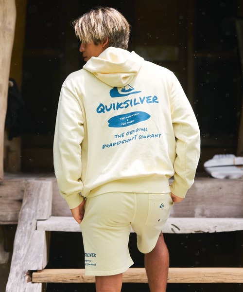 Quiksilver(クイックシルバー)の「QUIKSILVER メンズ PG HAND DRAWN SWEAT SHORTS ショートパンツ 【2026年春夏モデル】/スウェットショートパンツ(スウェットパンツ・メンズ・ベージュ/ブラック/イエロー・MEDIUM/X-LARGE/LARGE)」の17枚目の写真
