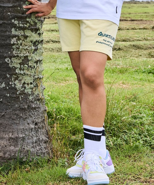 Quiksilver(クイックシルバー)の「QUIKSILVER メンズ PG HAND DRAWN SWEAT SHORTS ショートパンツ 【2026年春夏モデル】/スウェットショートパンツ(スウェットパンツ・メンズ・ベージュ/ブラック/イエロー・MEDIUM/X-LARGE/LARGE)」の21枚目の写真