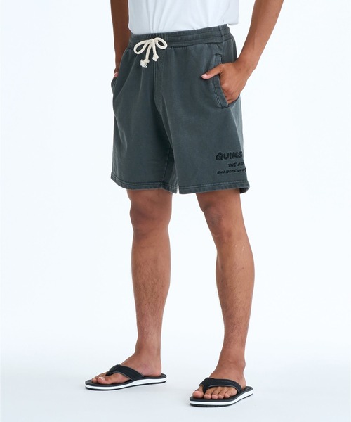 Quiksilver(クイックシルバー)の「QUIKSILVER メンズ PG HAND DRAWN SWEAT SHORTS ショートパンツ 【2026年春夏モデル】/スウェットショートパンツ(スウェットパンツ・メンズ・ベージュ/ブラック/イエロー・MEDIUM/X-LARGE/LARGE)」の6枚目の写真