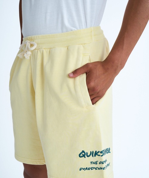 Quiksilver(クイックシルバー)の「QUIKSILVER メンズ PG HAND DRAWN SWEAT SHORTS ショートパンツ 【2026年春夏モデル】/スウェットショートパンツ(スウェットパンツ・メンズ・ベージュ/ブラック/イエロー・MEDIUM/X-LARGE/LARGE)」の22枚目の写真