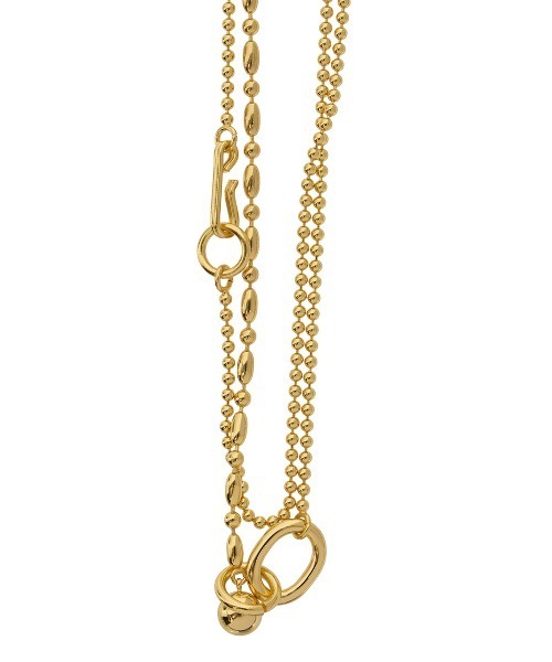 Ameri（アメリ）の「NICKEL FREE MIX CHAIN NECKLACE（ネックレス・レディース・ゴールド/シルバー・FREE）」の8枚目の写真