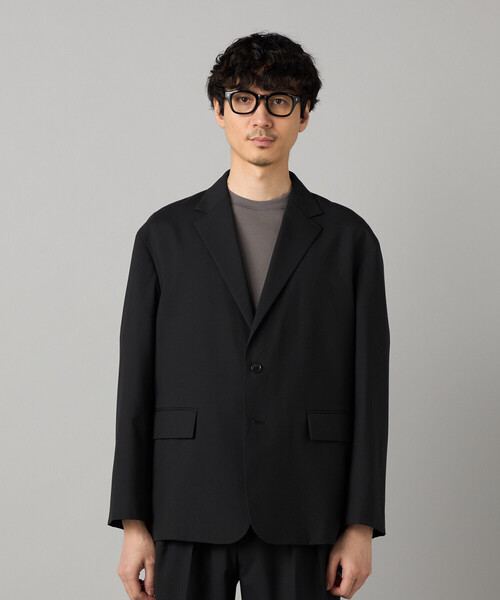 COMME CA MEN(コムサメン)の「【セットアップ対応】尾州産 ウォッシャブルトロ シングルテーラードジャケット(テーラードジャケット・メンズ・グレー/ブラック・L/M/S)」の18枚目の写真